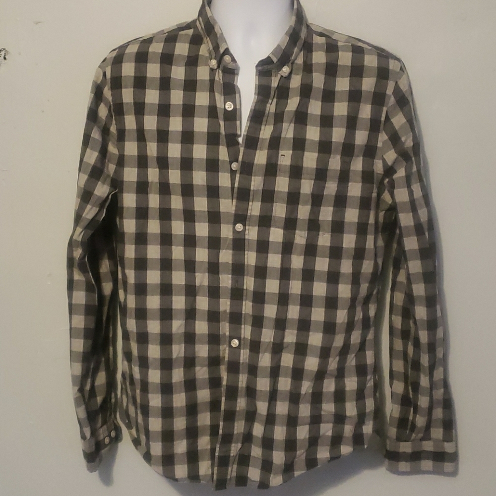 Express soft wash button down casual shirt like ne